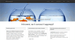 Desktop Screenshot of introversi.it